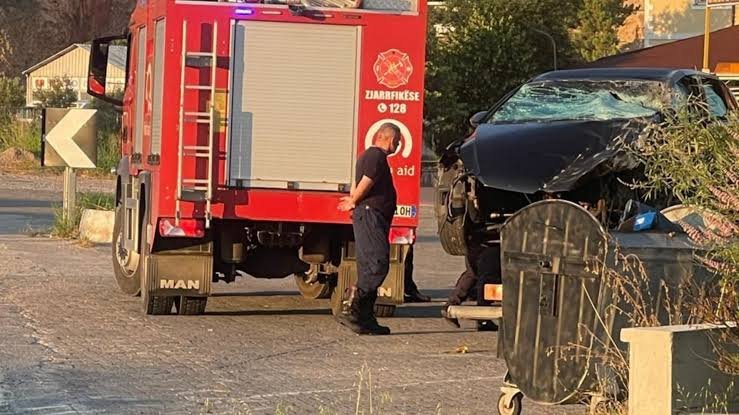 LAJMI I FUNDIT/ Aksident ne Lezhe, policia ne vendngjarje